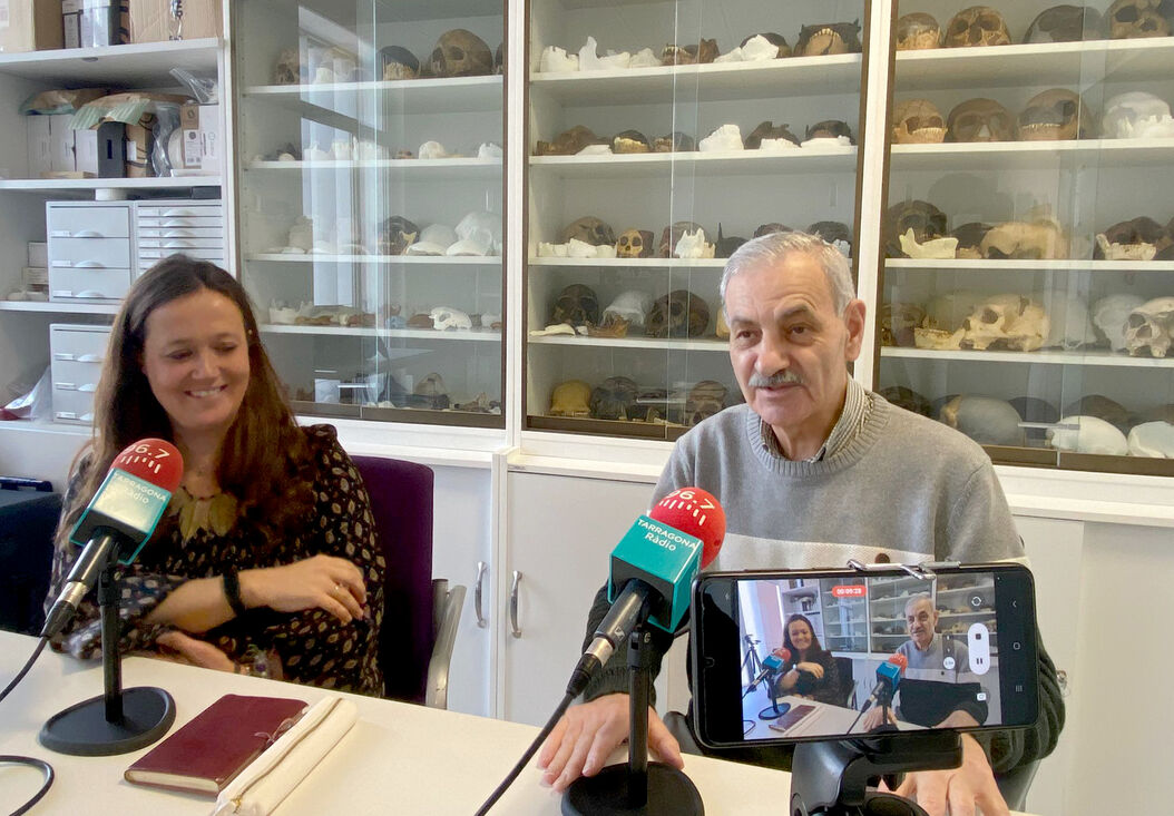 Conversation with María Martinón and José María Bermúdez de Castro on the program Evoluciona de Tarragona Ràdio and IPHES