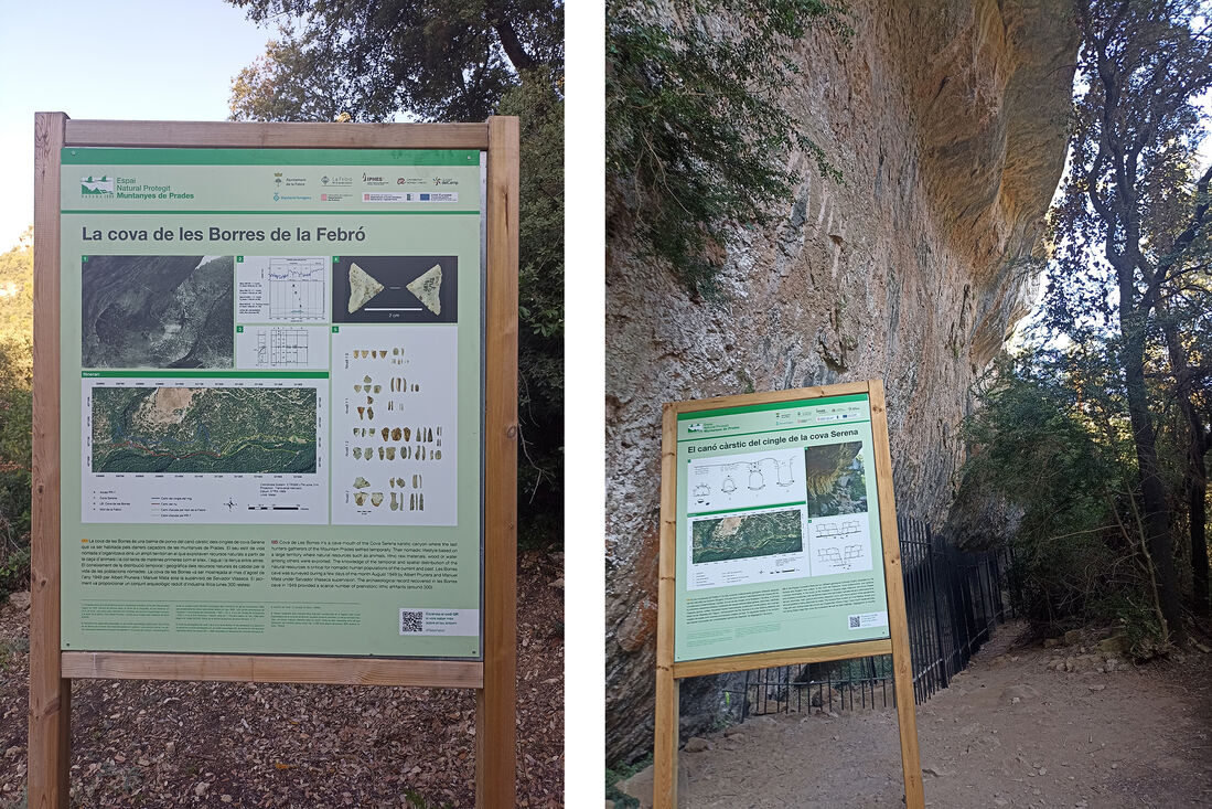 Nuevas intervenciones arqueológicas en Cova de Les Borres y Cova Serena (La Febró) permitirán ampliar el conocimiento sobre los últimos cazadores-recolectores de las Montañas de Prades