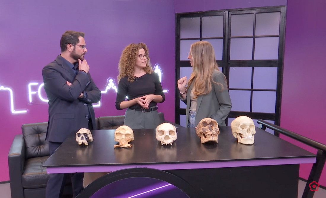 Marina Lozano parla sobre evolució humana al programa FOT-LI de Canal Reus TV