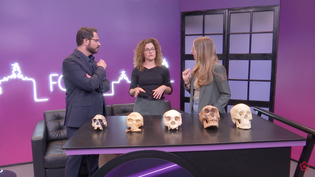 Marina Lozano parla sobre evolució humana al programa FOT-LI de Canal Reus TV