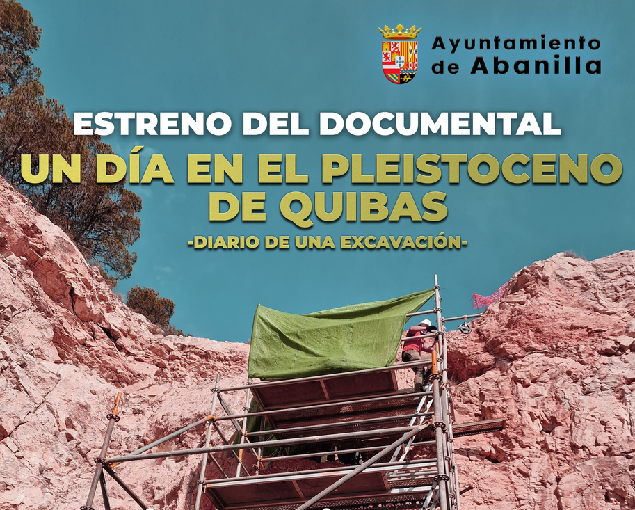 Un documental da a conocer el día a día del trabajo de investigación y los principales descubrimientos del yacimiento paleontológico de Quibas (Abanilla, Murcia)