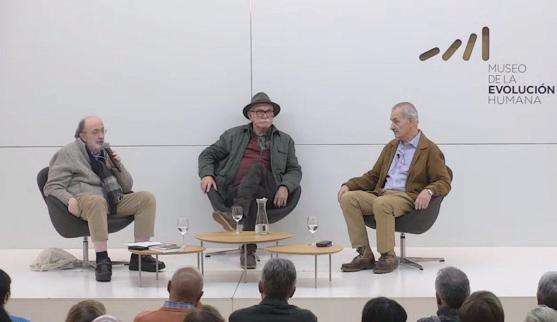 Eudald Carbonell i José María Bermúdez de Castro presenten el seu nou llibre al Museo de la Evolución Humana