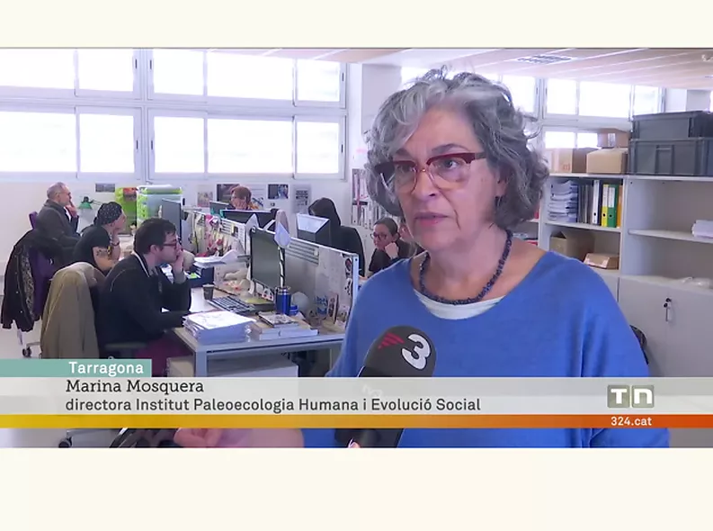 The IPHES-SERCA on TV3's telenotícies comarques to claim more investments in the research centers of Southern Catalonia