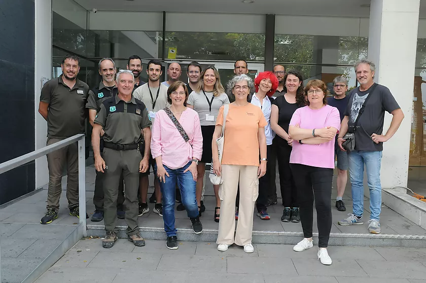A delegation of rural agents from the Pyrenees visit IPHES-CERCA