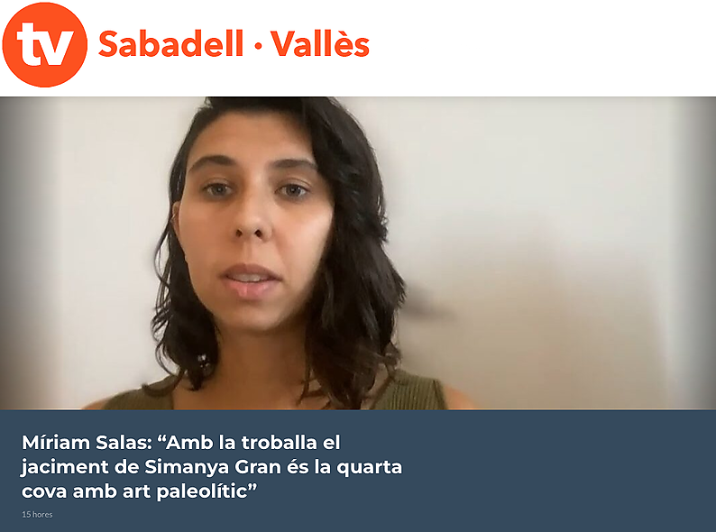 El arte rupestre de Simanya Gran TV Sabadell