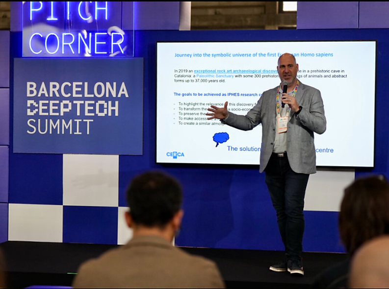 L’IPHES-CERCA i el centre tecnològic I2Cat uneixen forces al DeepTech Summit de Barcelona per aplicar tecnologies innovadores en la recerca en prehistòria