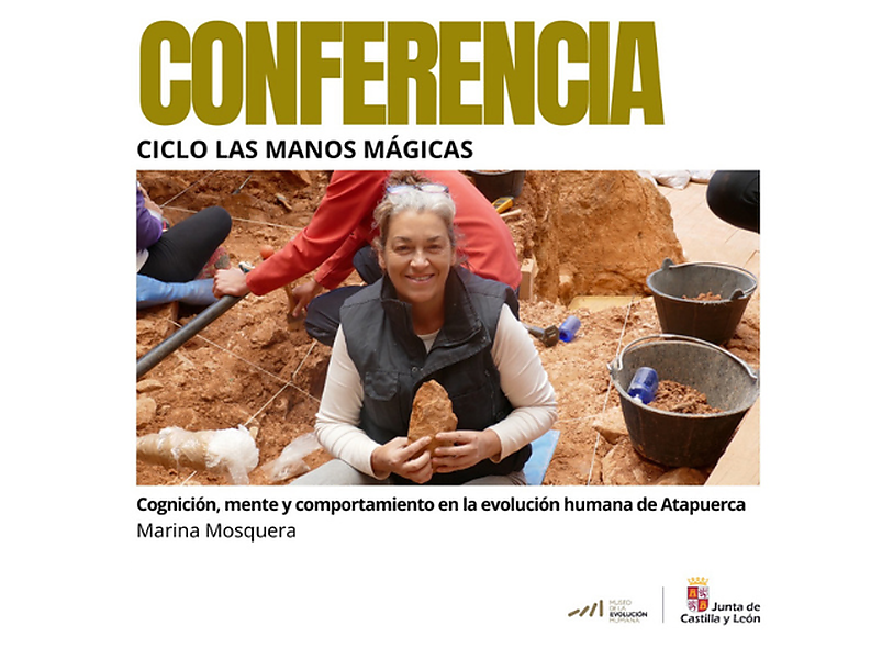 Conferencia &quot;Cognición, mente y comportamiento en la evolución humana de Atapuerca&quot; a cargo de la Dra. Marina Mosquera