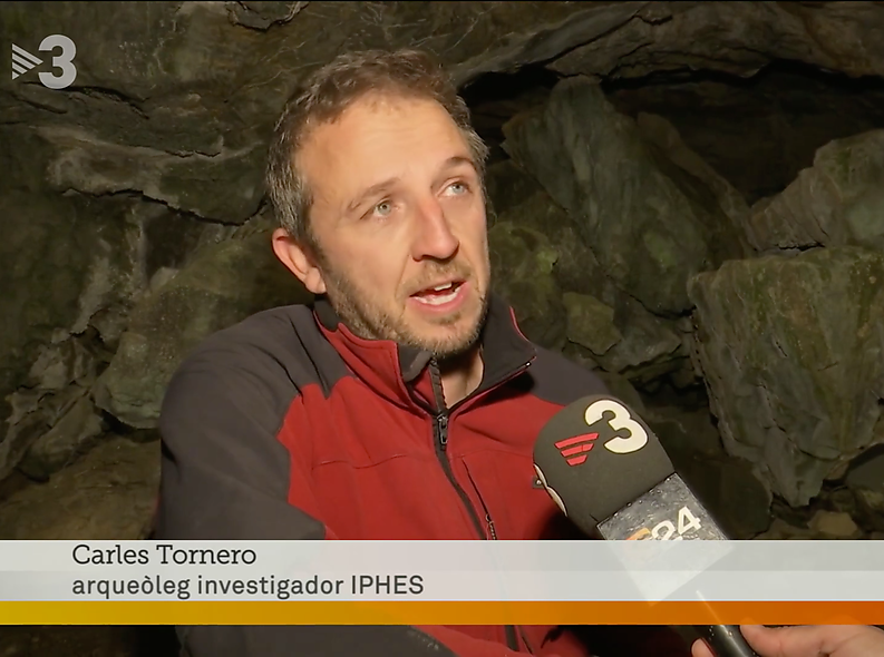 The highest prehistoric cave in the Pyrenees is in the Vall de Núria