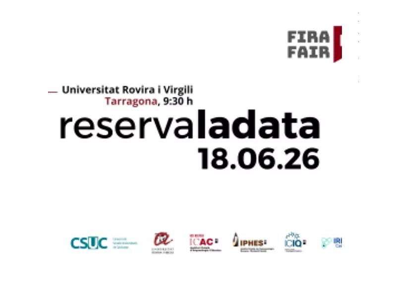 L’IPHES-CERCA participa en l’organització de la Fira FAIR Data 2026, la trobada de referència sobre ciència oberta i dades FAIR a Catalunya