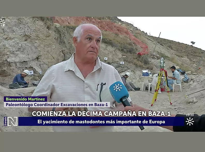 El jaciment de Baza 1 al Canal Sur