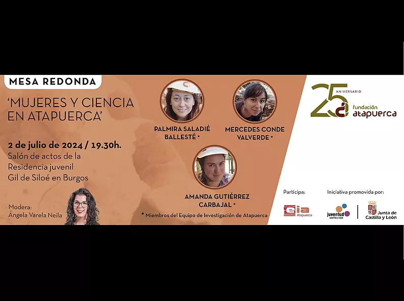 Palmira Saladié participa en una taula rodona sobre el paper de les dones en la recerca a Atapuerca