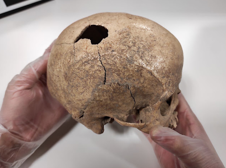 Muerte violenta en la Cova Foradada de Calafell hace unos 5.000 años
