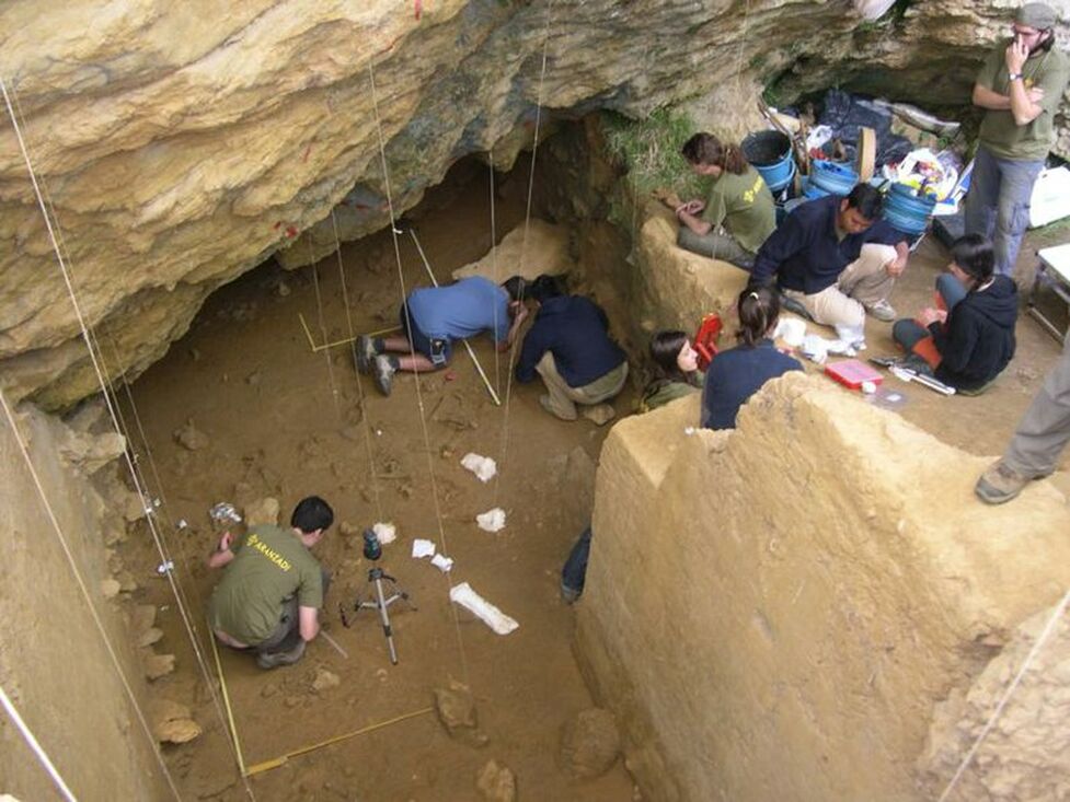 Un nuevo estudio en el yacimiento de Lezetxiki (Arrasate, Guipúzcoa) confirma la presencia de neandertales mucho más tarde de lo que se pensaba
