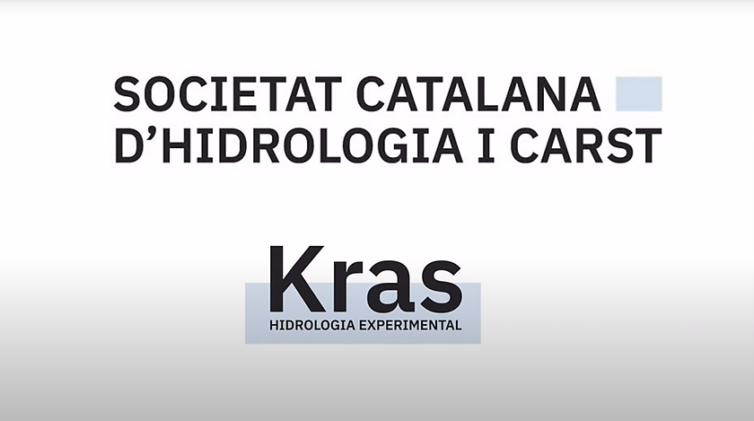 La iniciativa &quot;KRAS, hidrologia experimental&quot; per part de la Societat Catalana d’Hidrologia i Carst (SCHC)
