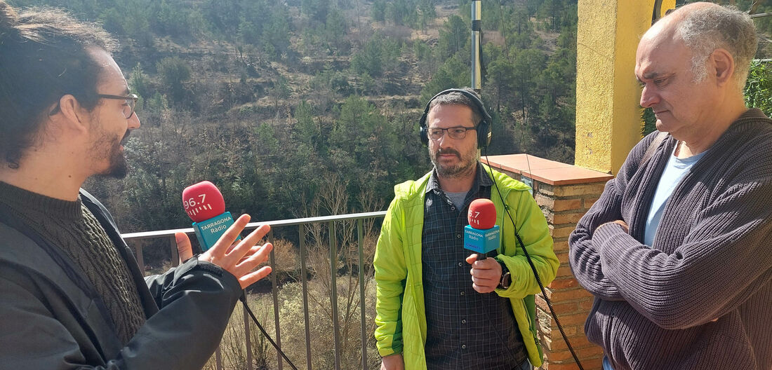 Los grabados de la Cueva de la Villa de la Febró en el programa Evoluciona de Tarragona Radio e IPHES