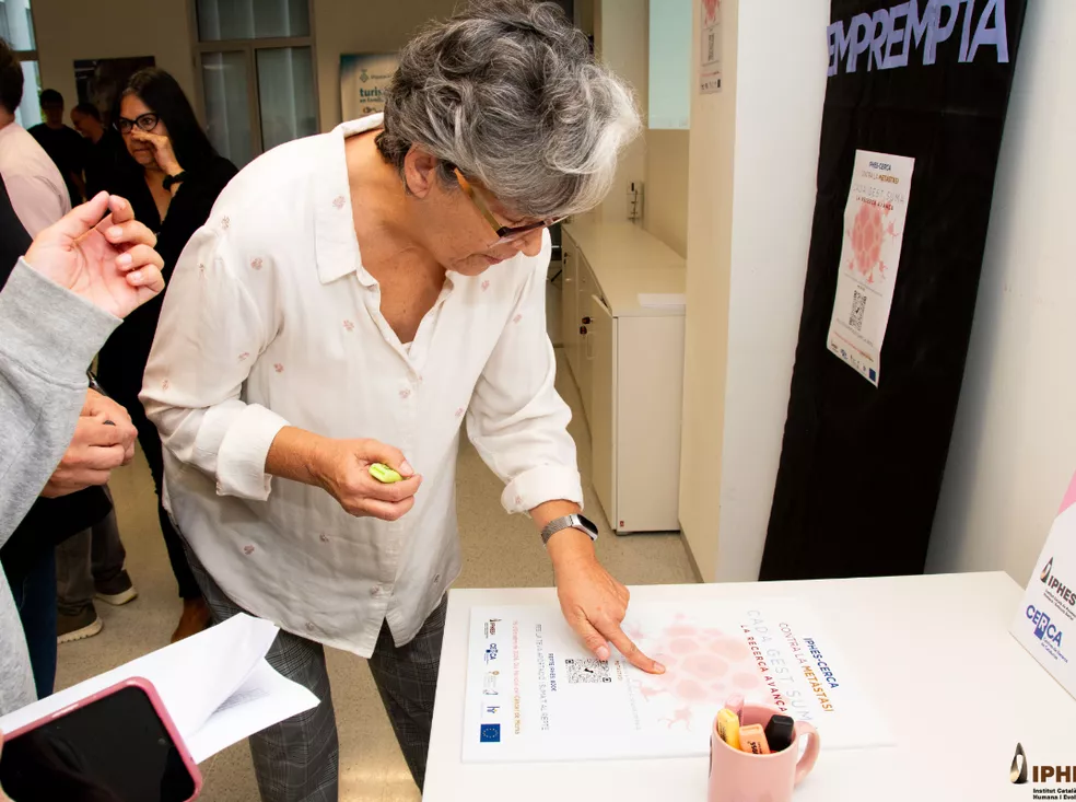 L’IPHES-CERCA recapta prop de 1.400 euros per a la recerca contra el càncer de mama metastàsic