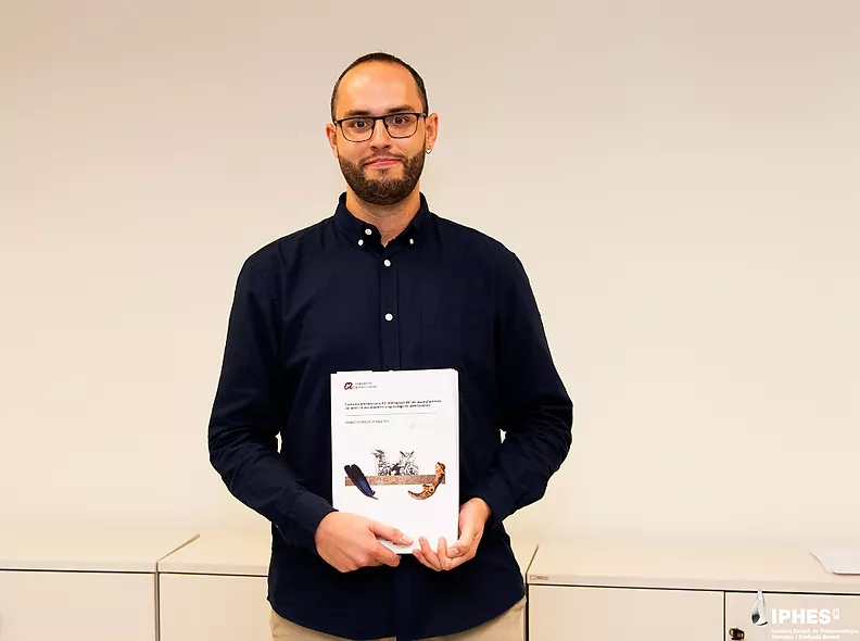 Mario Marqueta defensa la seva Tesi Doctoral “<i>Factors antròpics i no antròpics de les acumulacions d’aus en jaciments arqueològics plistocens</i>”